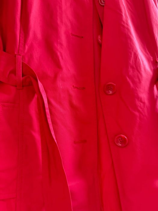 Tom Tailor червено палто (тренчкот)