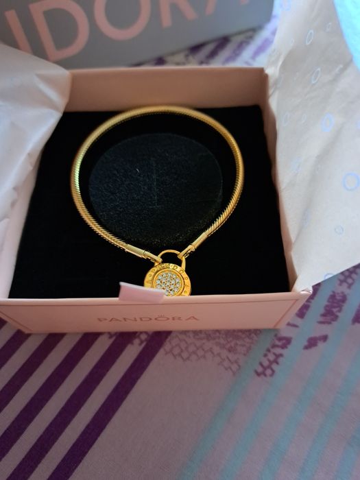 Пандора shine gold