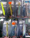 XORUS Patchinko 85,100,140mm. 11gr/DUEL L-Blue Spit  135F 135mm 30g