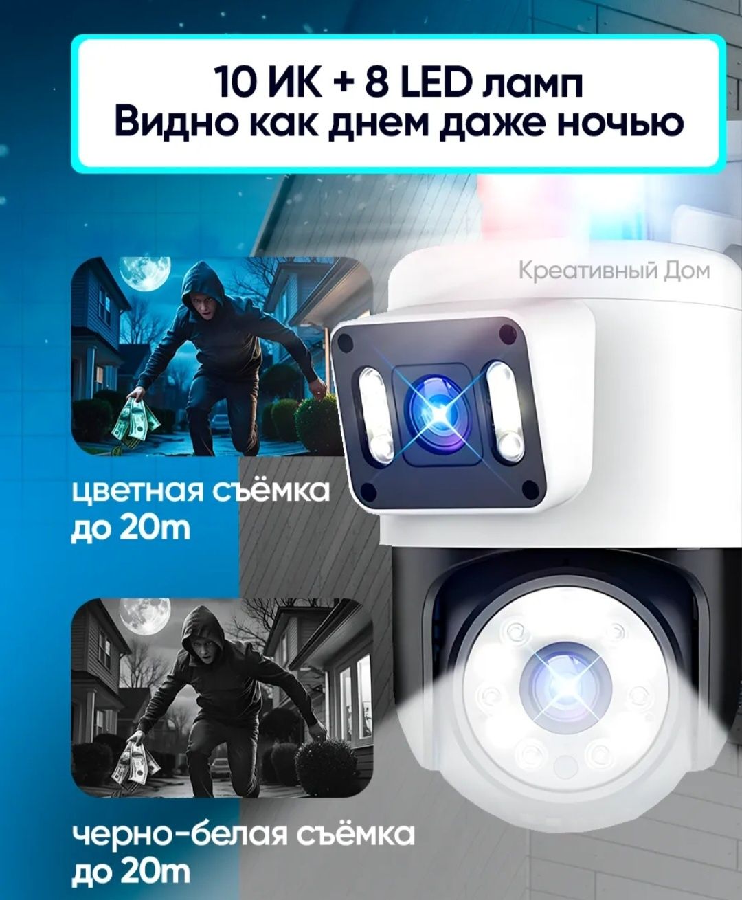 Камера видеонаблюдения wf bilan ishleydi