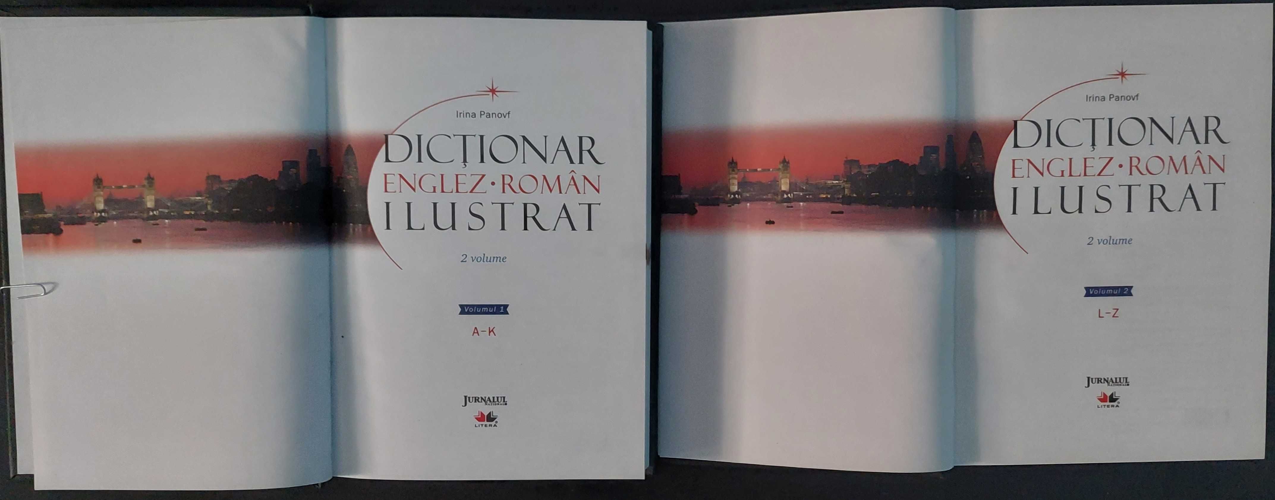 Dictionar Englez-Roman Ilustrat In Doua Volume