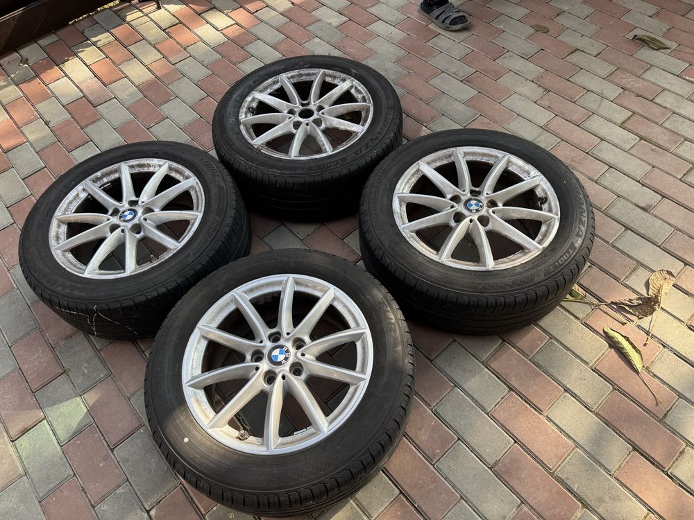 Jante BMW 5x120 , anvelope 225 55 17 , Brigistone
