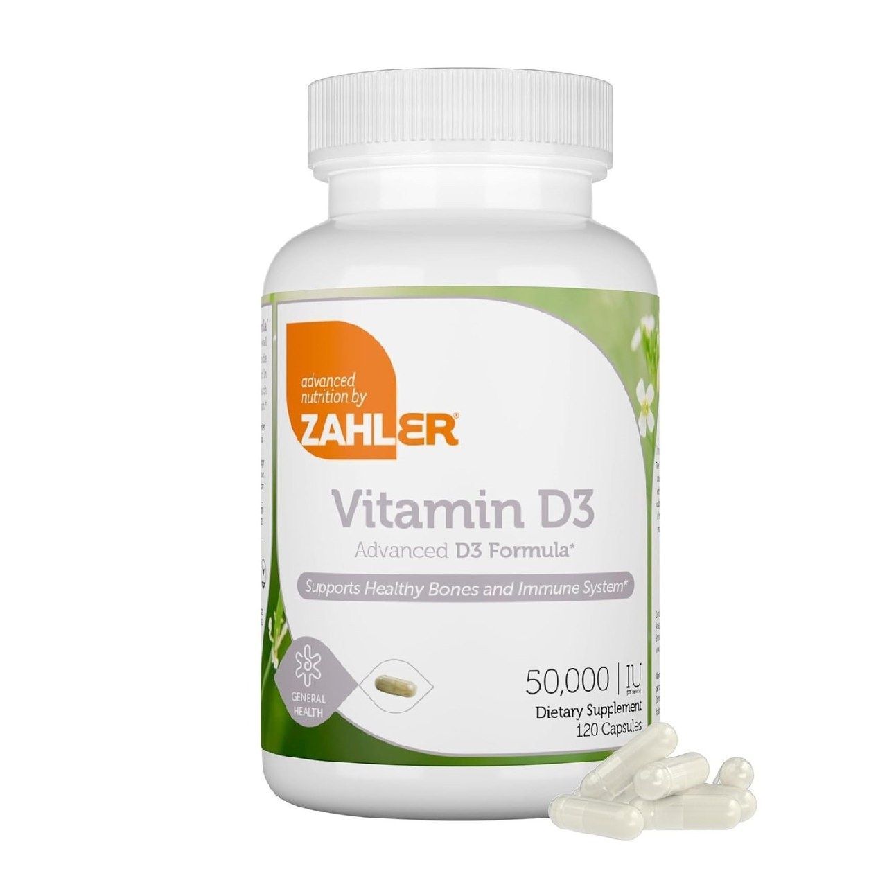 Усовершенствованный витамин D3, 50 000 МЕ мягких таблеток (120 шт.)