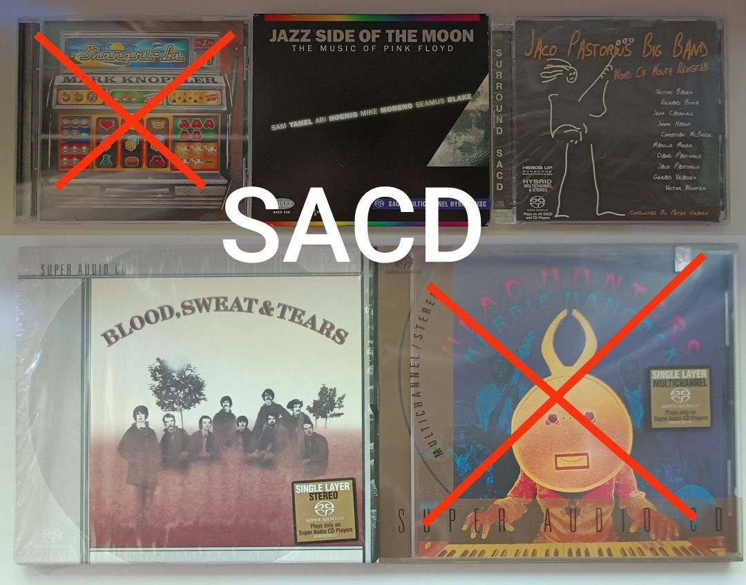 Продам фирменные SACD и другие CD диски