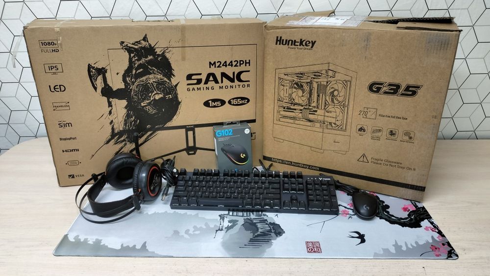 Intel Core i5-10400F,GTX 1660 Ti, SSD + HDD Мощный Компьютер