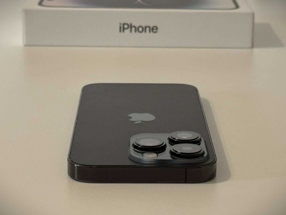 Бартер! iPhone 14 Pro 256GB Space Black (Черен) 92% Батерия!