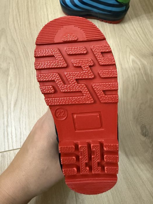 Cizme ploaie imblanite 22