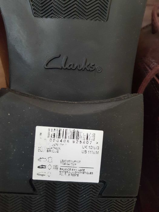 Clarks оригинални мъжки обувки,  нови , 45 номер