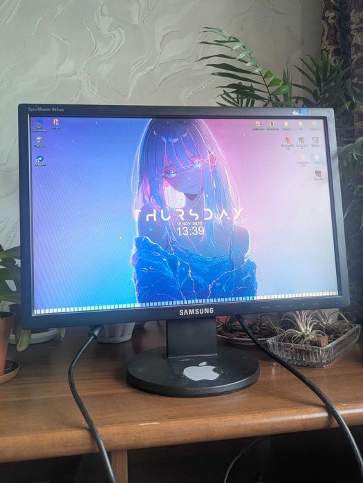 Игровой компьютер с монитором