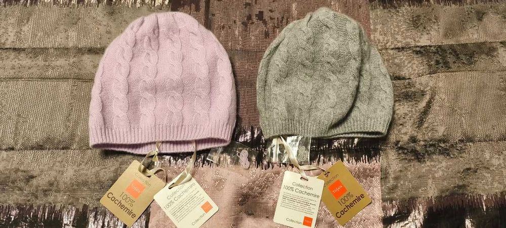 Шапка 100% кашмир