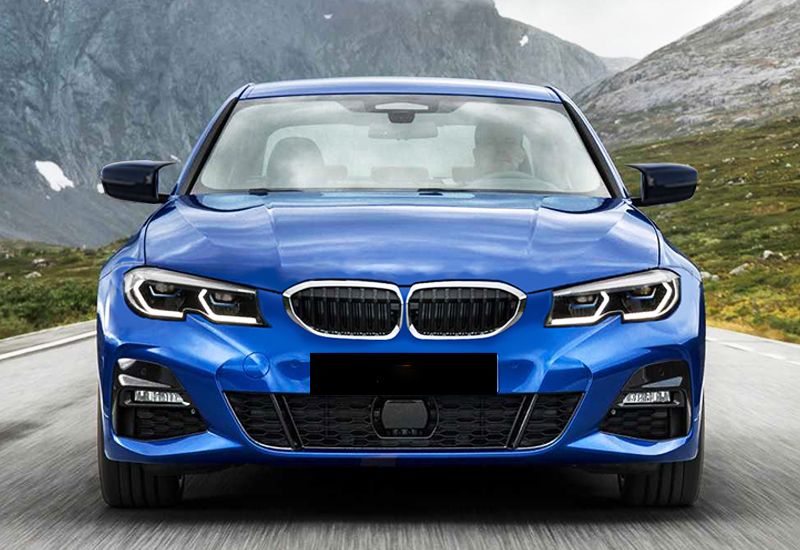 Capace oglinda tip BATMAN cu BMW Seria 3 2019 -> G20 negru lucios