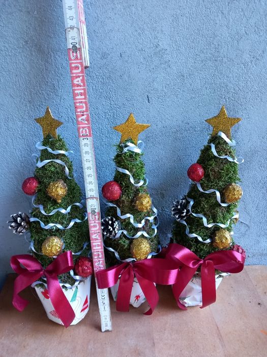 3 buc brad Crăciun împodobit cadou educatoare mama nași bunica ea el