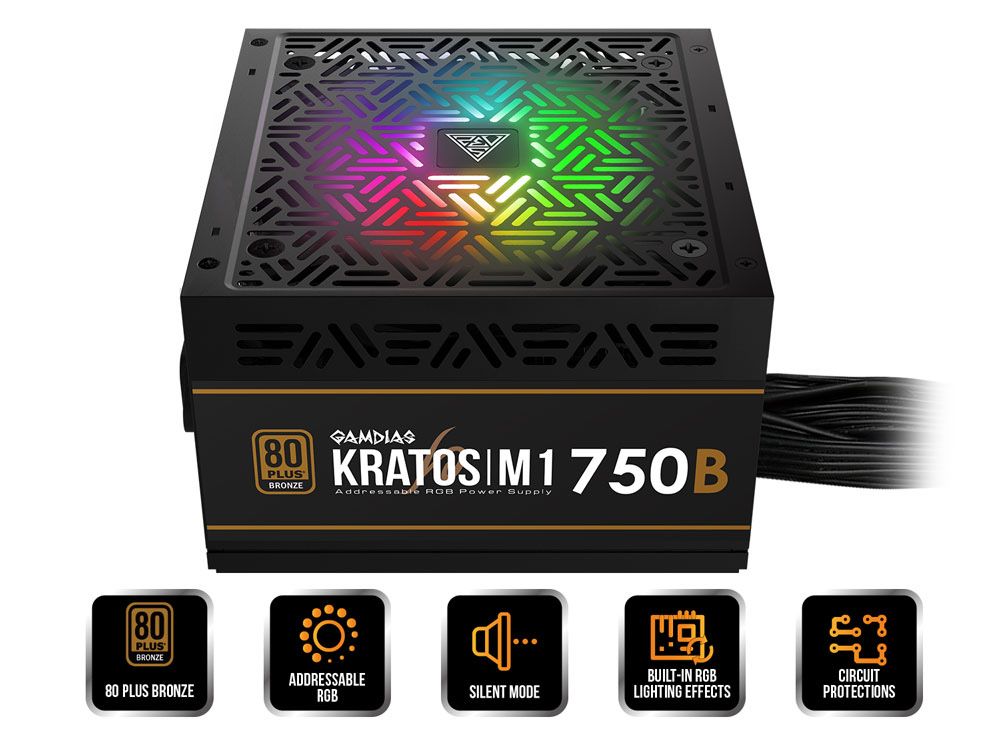 Ryzen 7 2700 + B450 Aorus Elite + 32GB DDR4 + БП 750W 80+ Bronze RGB