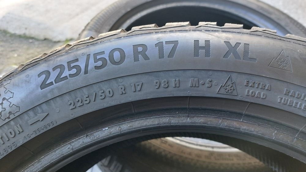 Зимни гуми 225/50/17 Continental WinterContact TS870 2 броя