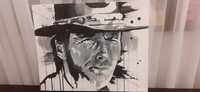 Tablou film  western / pop art Clint Eastwood