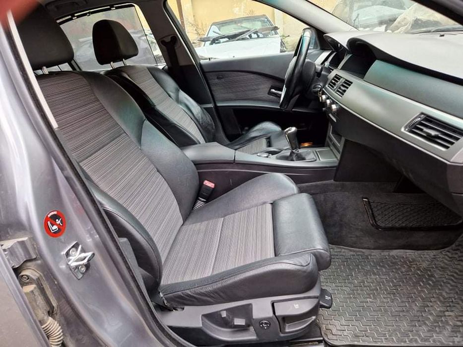 BMW E60 530XD 231кс  ръчка рекаро  НА ЧАСТИ!