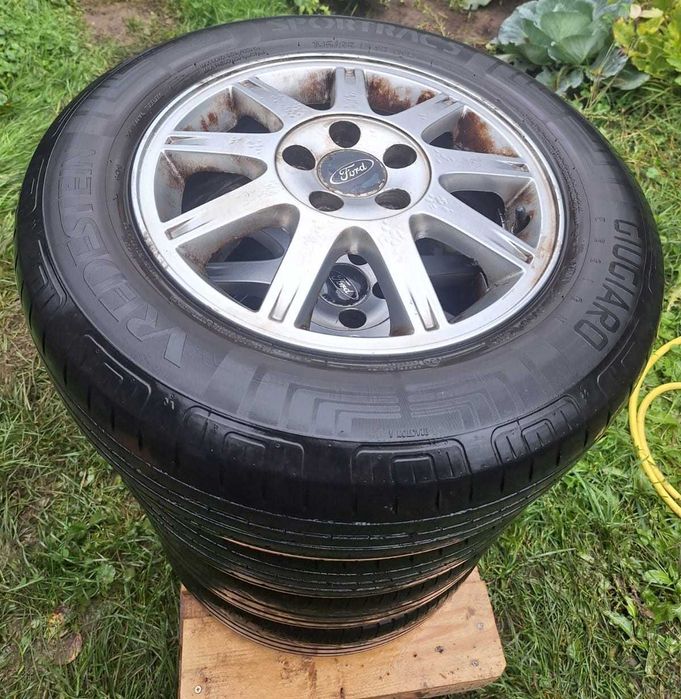 4 Jante aliaj Ford FOCUS 2 cu cauciucuri vara 195/65/15