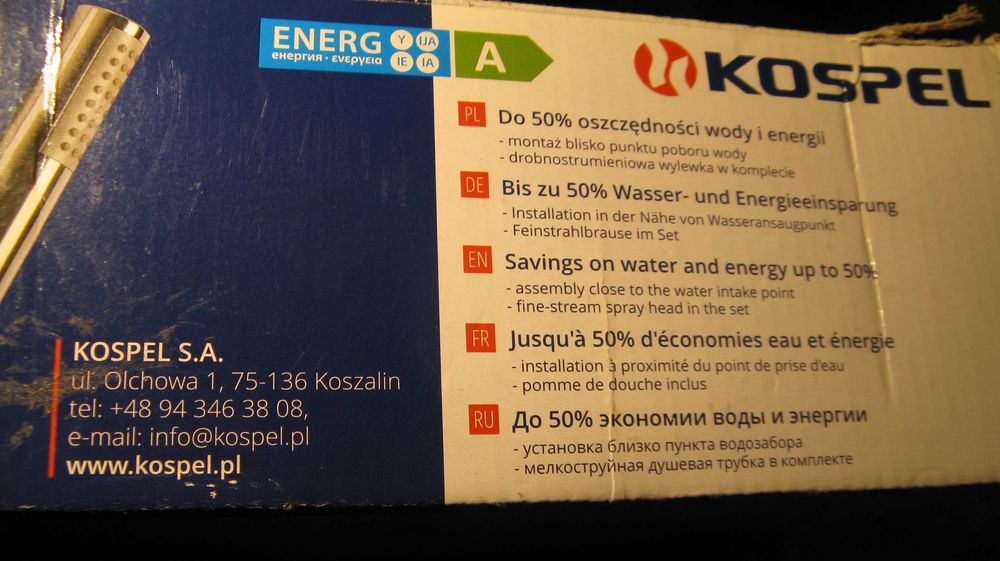 Instant Kospel nemontat