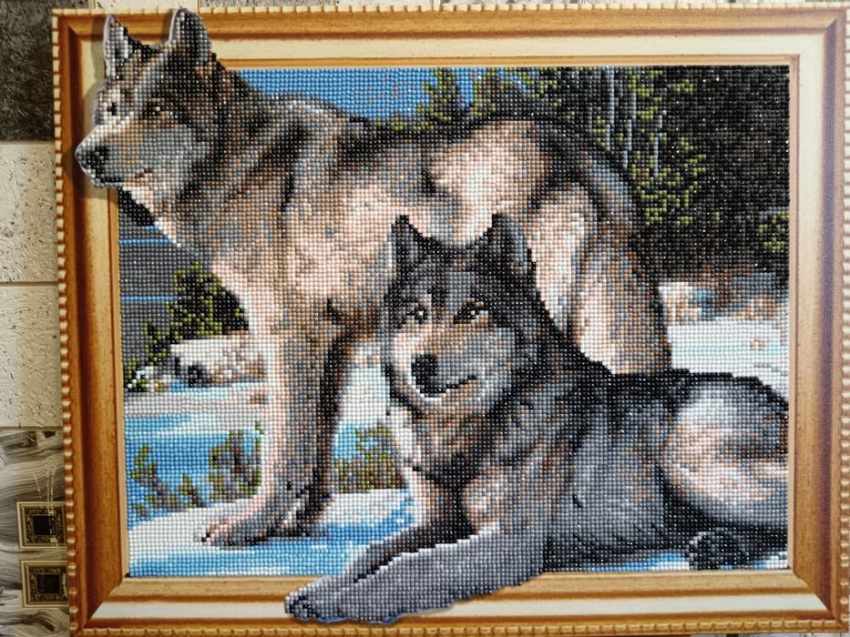 Продам картины (алмазная мозаика)