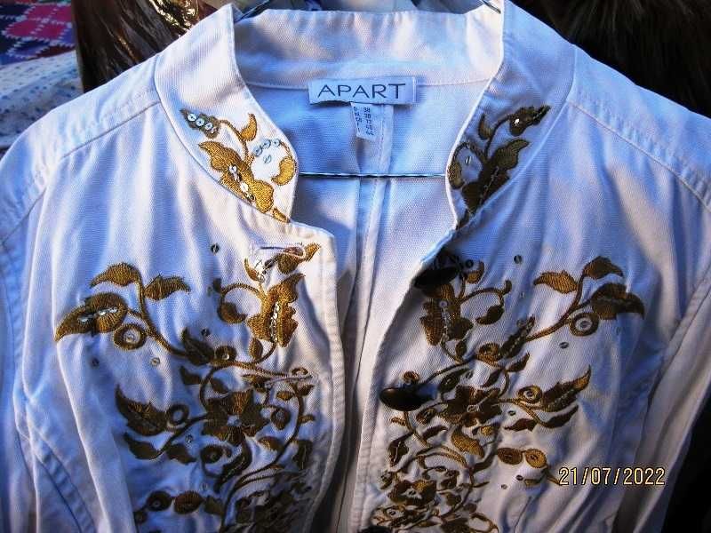Куртка - рубашка, евро-вышивка, на 42-44 размеры - 15,000 тенге