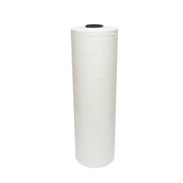 Бяло фолио за бали 750мм x 25 мик x 1500 м 27.45 кг с uv защита breckn