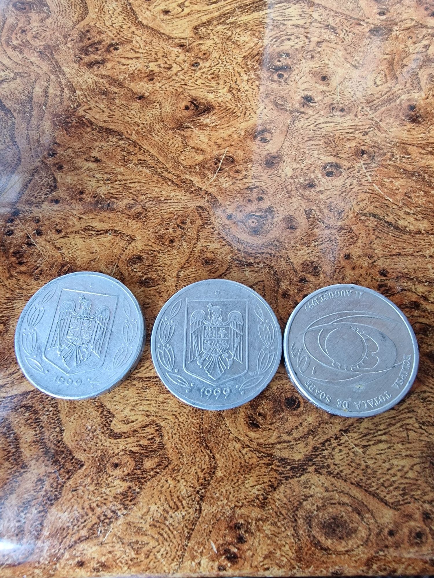 Monede 500 lei an 1999 una cu eclipsa