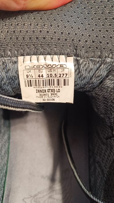 Lowa Innox goretex 44 ca noi