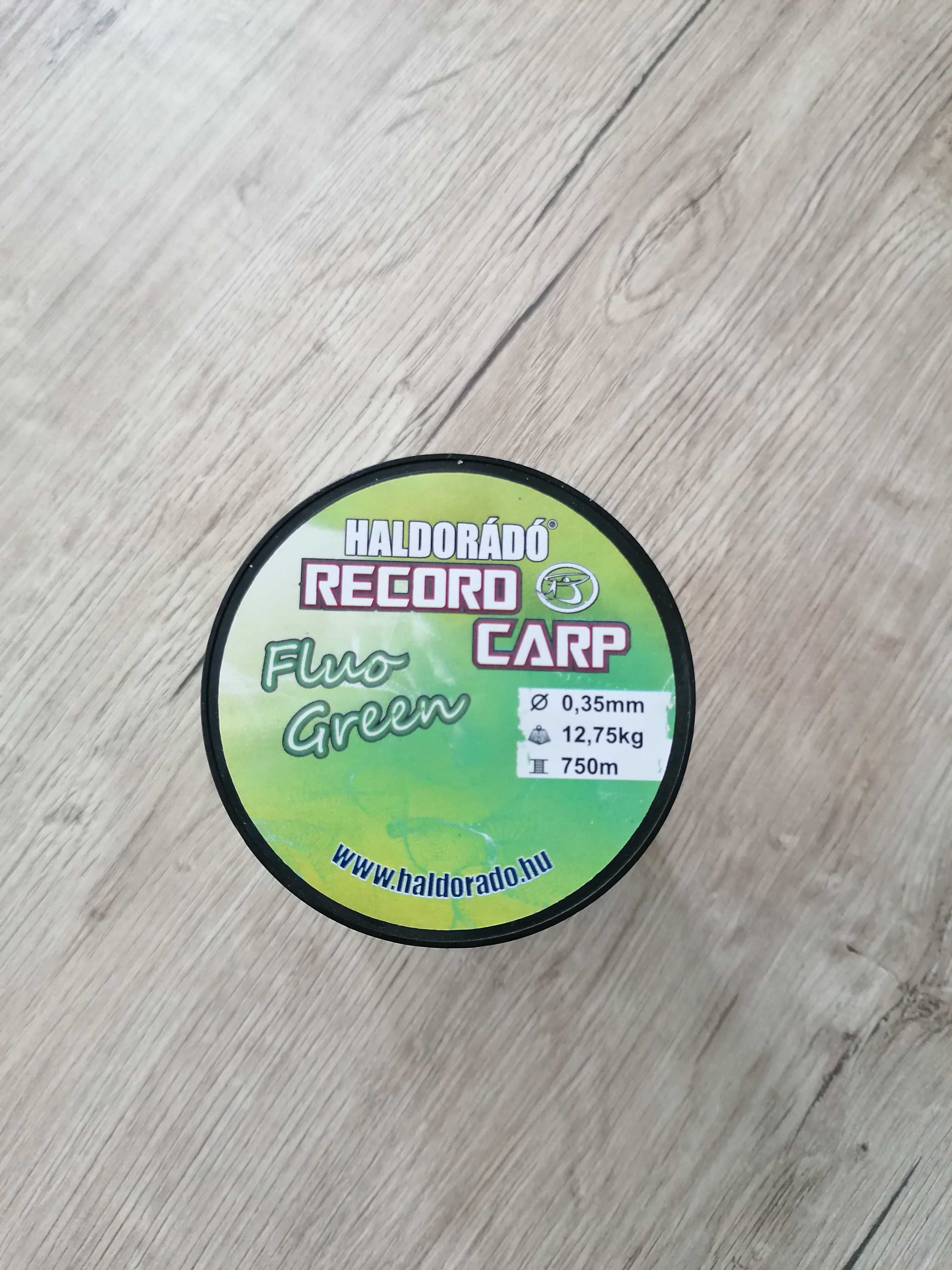 Fir Haldorado, Record Carp Fluo Green 0,35 mm / 750 m - 13,95 kg