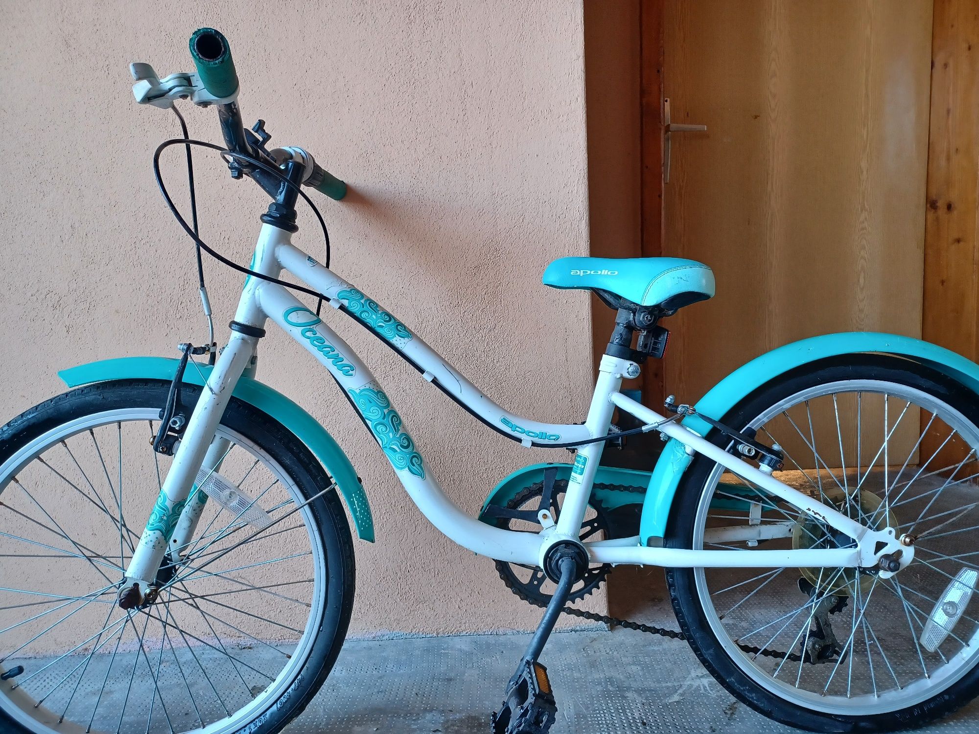 Bicicleta fetite, albastra