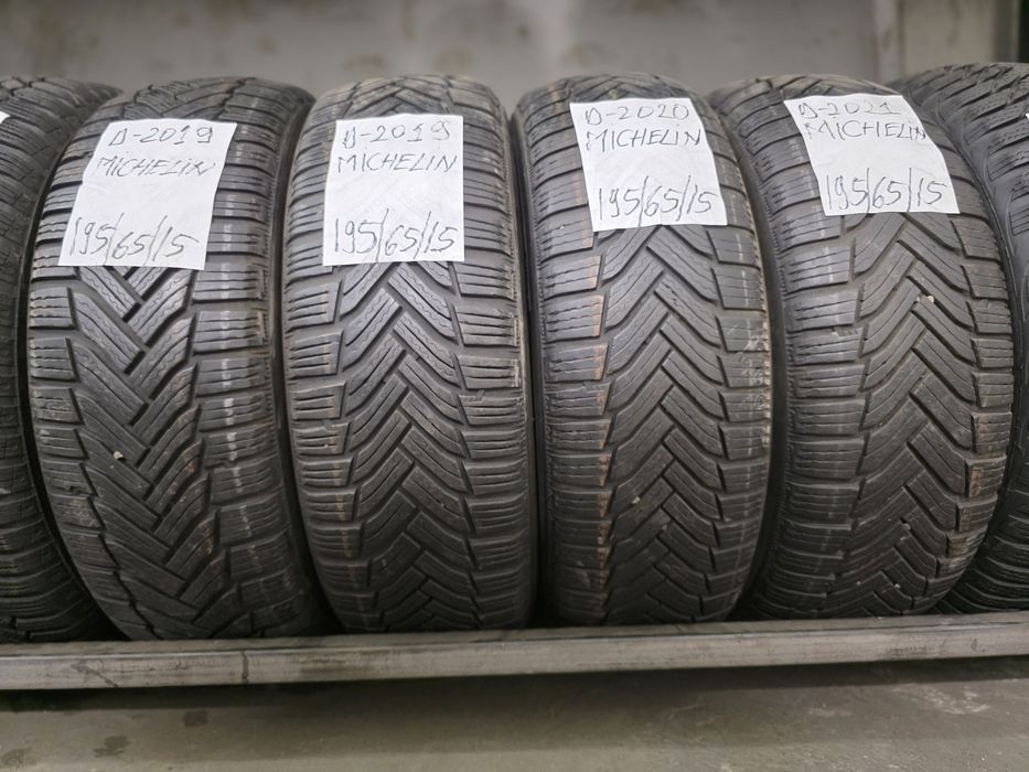 4x 195/65/15 M+S MICHELIN Stare excelenta