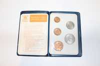 Set Monede Royal Mint Britain's First Decimal Coins 1968/1971