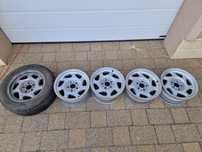 Set 4+1 Jante Originale BMW seria 8 E31, 1994, 7 1/2 Jx16 H2
