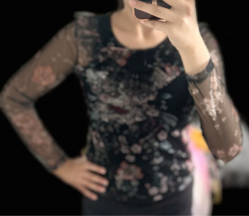 Bluza pt copii tip plasa  cu maieu