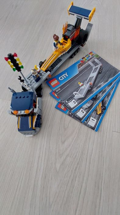 Lego city 60151 Transportor de dragster