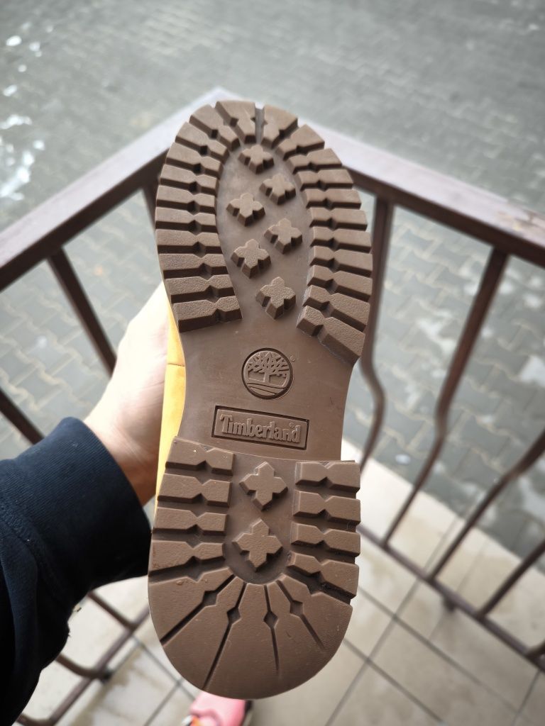 Preț fix ,Cisme înalte Timberland din piele naturala Nr41 Int26,5cm nu