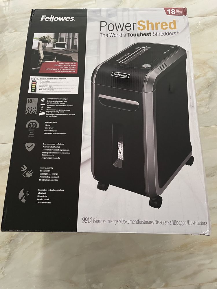 Distrugator documente manual FELLOWES Powershred 99Ci nou