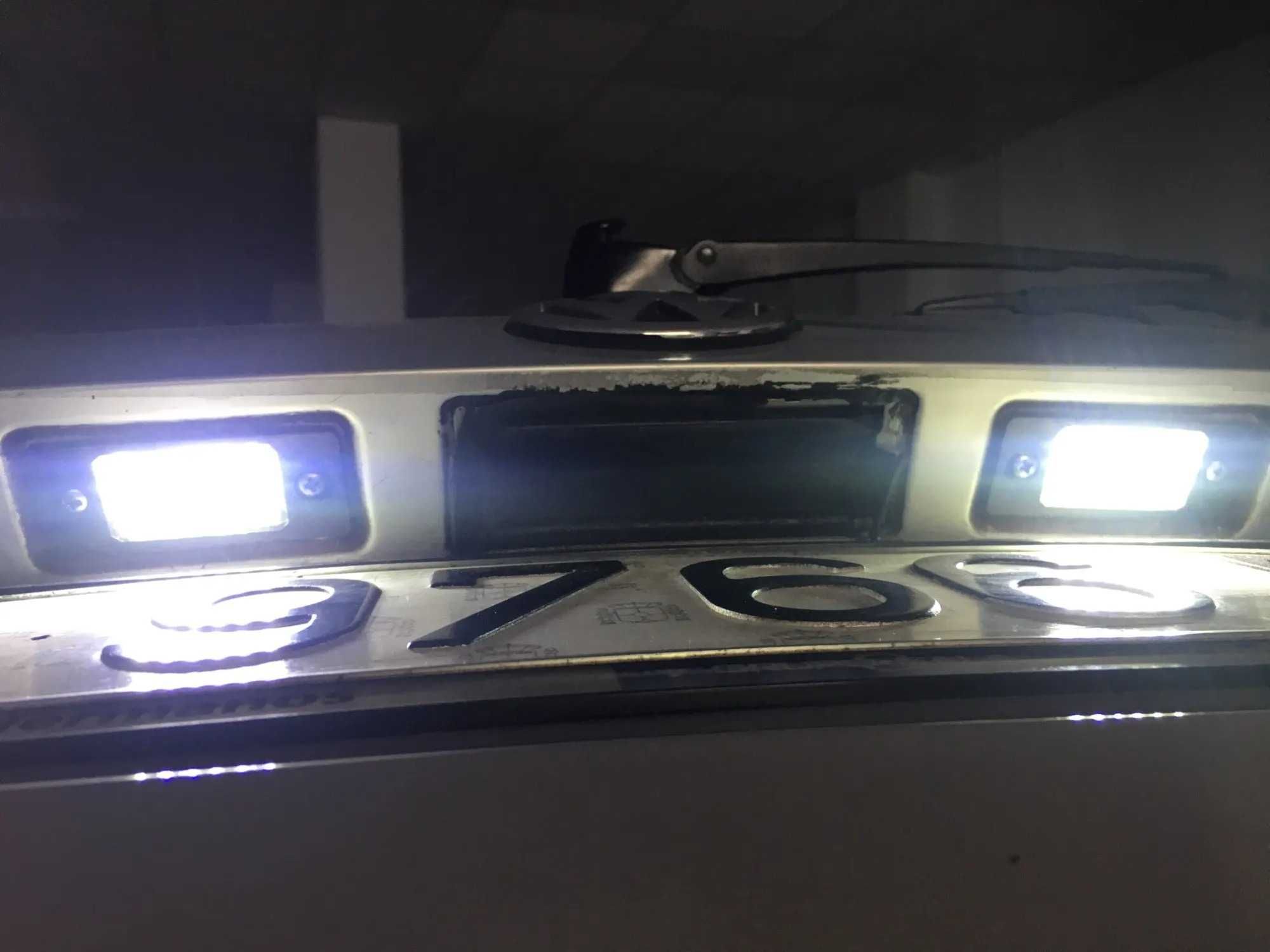 LED плафони  заден номер VW Tiguan, Golf, Passat, Porsche Cayenne