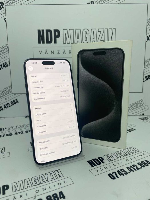 NDP Amanet NON-STOP Sos. Giurgiului 119 IPHONE 15 PRO MAX (43412)