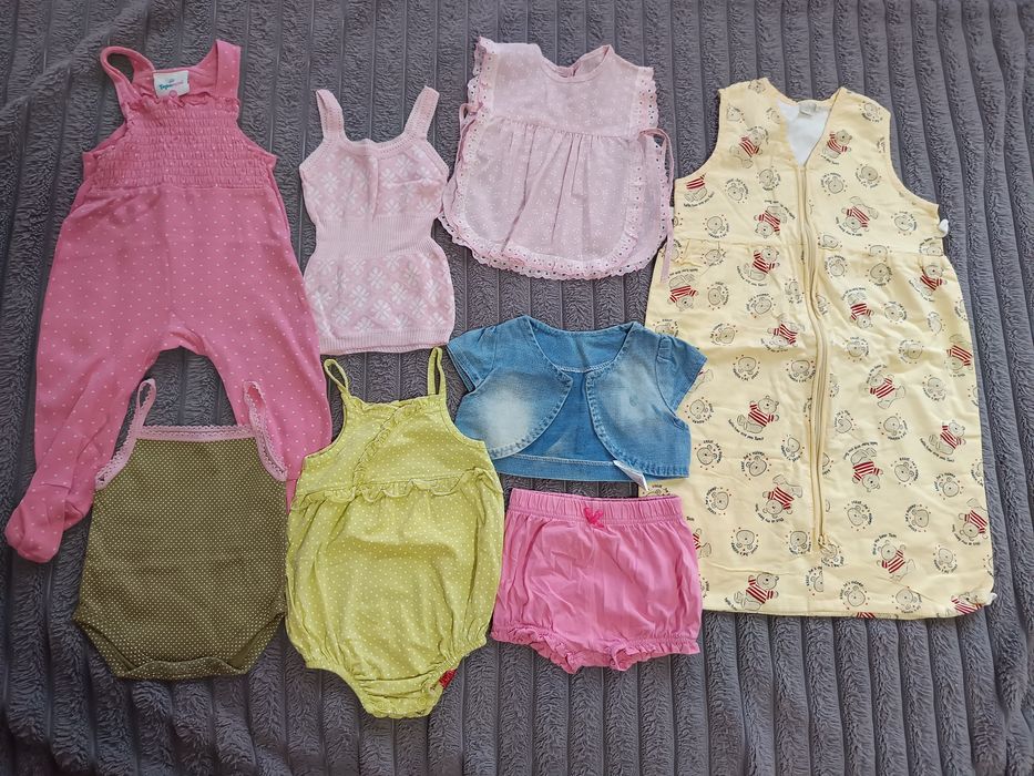 Lot Hainute bebe  62-68
