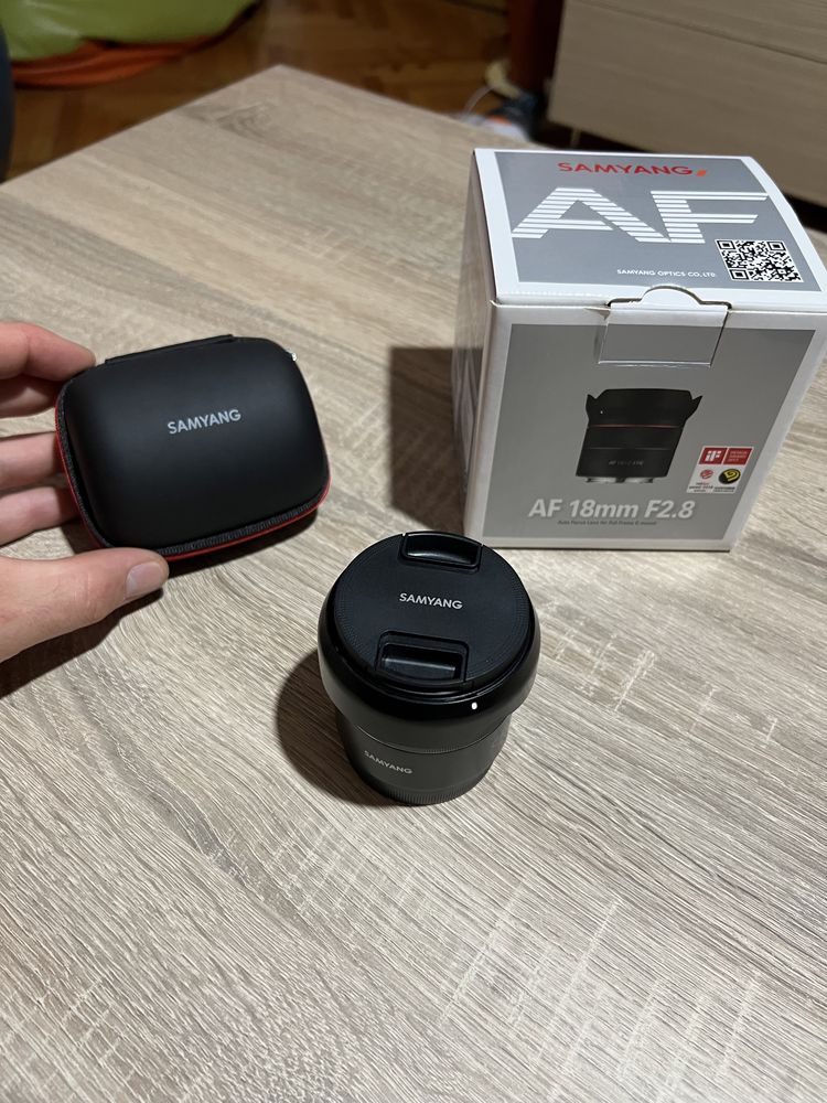 Samyang 18 mm Sony-e mount Full frame achizitionat in 27 Feb