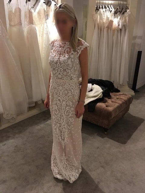 Rochie de mireasa Natalia Vasilev cu trena detasabila