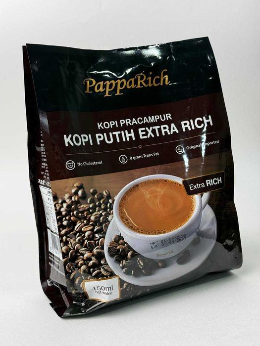 Кофе PappaRich Extra Rich 3в1 — ещё больше насыщенности!
