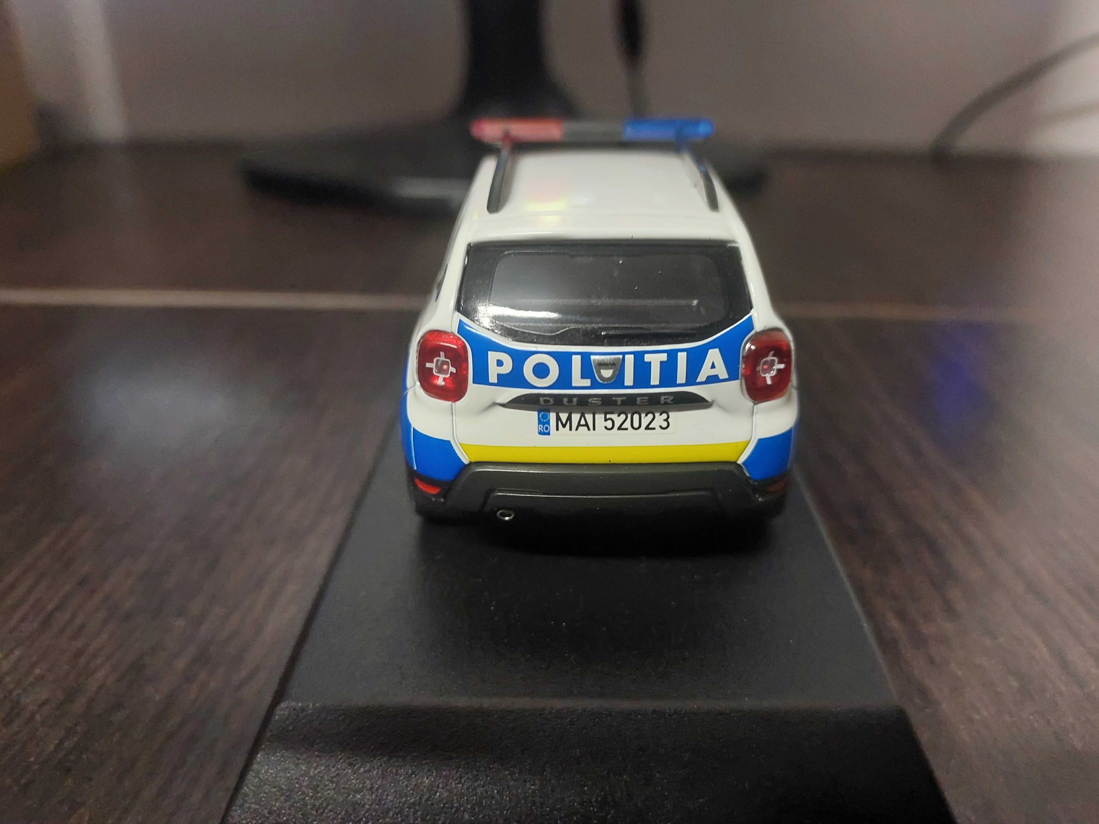 Macheta DACIA DUSTER MK2 2019 POLITIA ROMANA - Norev, 1/43, ed.lim.