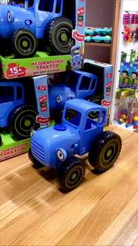 Детская машинка Синий трактор музыкальная