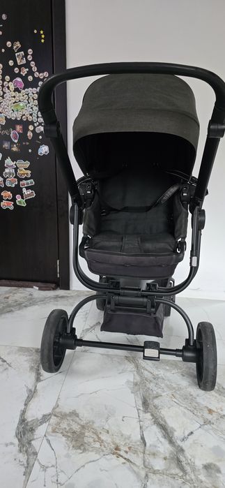 Тъмно сива Бебешка количка Cam Sport