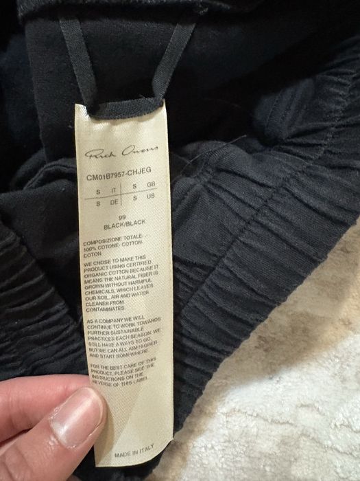 Pantaloni Rick Owens x Champion