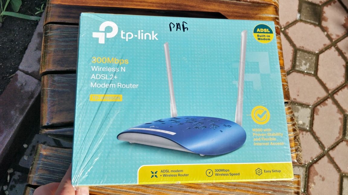 Продам ADSL WI FI 4 порта TP-Link TD-W8960N