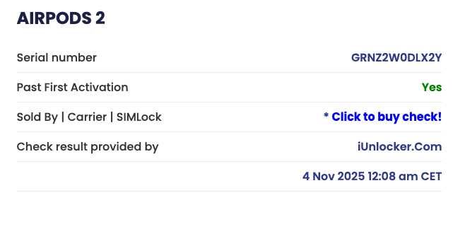 Apple Airpods  2 - Originale