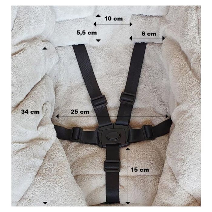 Sac de iarna Petite&Mars 100x48cm impermeabil nou