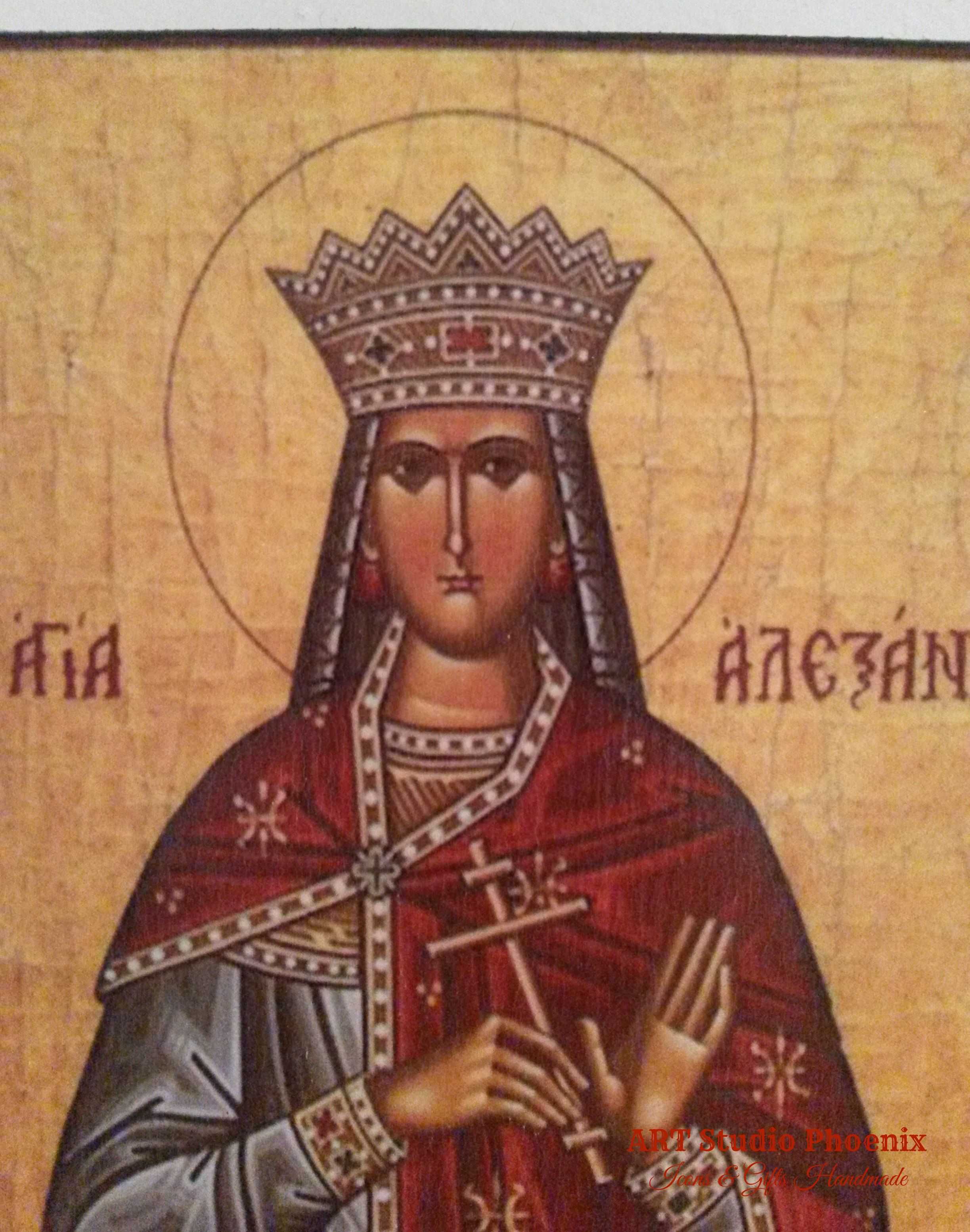 Икона на Света Александра icona Sveta Aleksandra